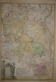 térkép - Charte von der MITTELMARK dem Herrn Dr. A.F. Busching Konigl. Preusl. Ob. Consistorial Rathe zugecignet von F.L. Gussefeld.  